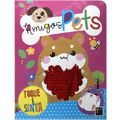 Livro Infantil Toque e Sinta: AMIGOS PETS